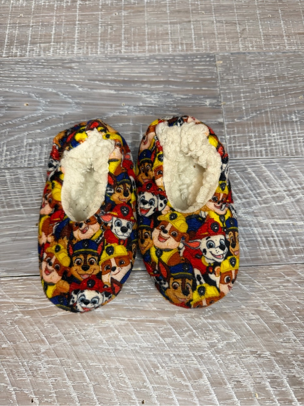 Paw Patrol Toddler Fuzzy Slippers